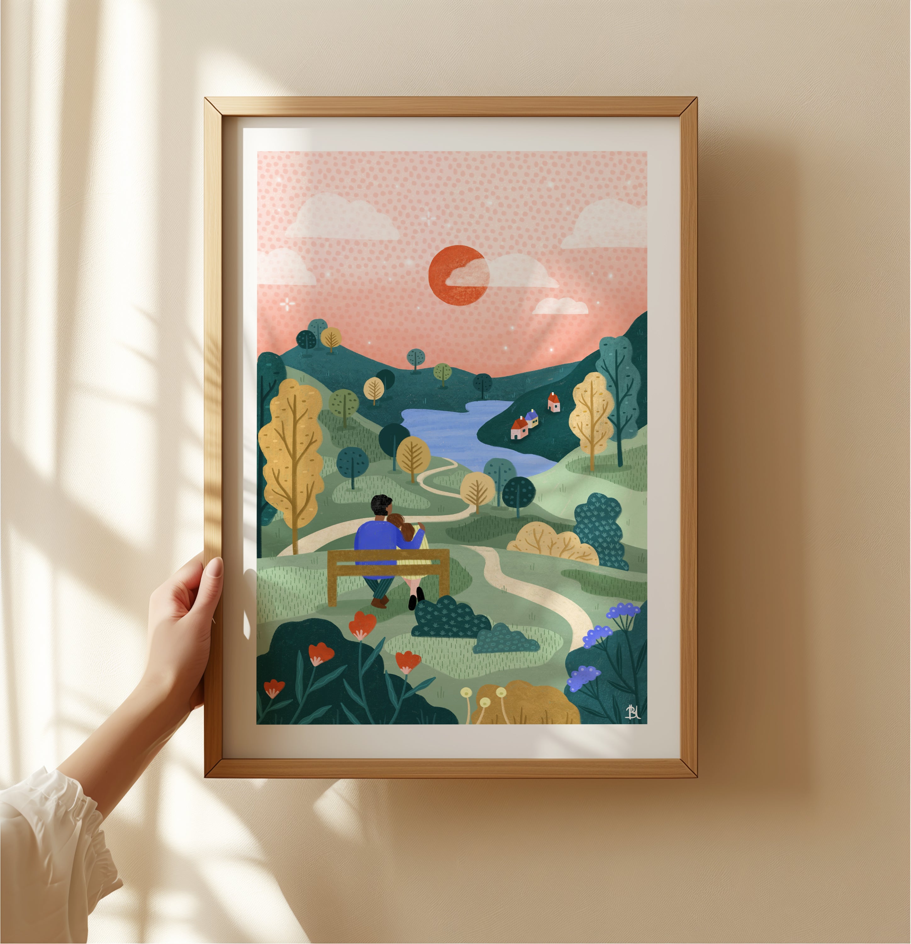 QUIET TOGETHER BY THE LAKE