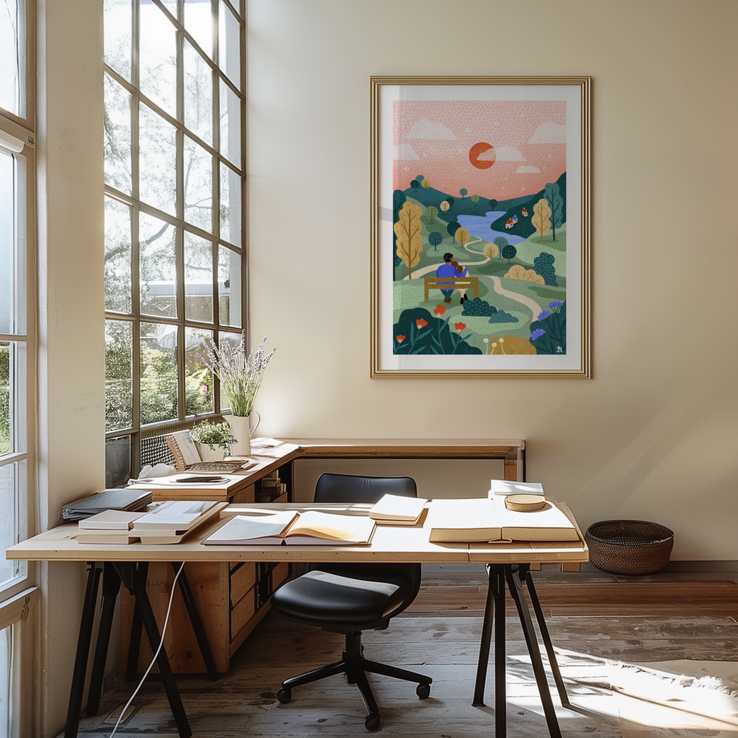 QUIET TOGETHER BY THE LAKE