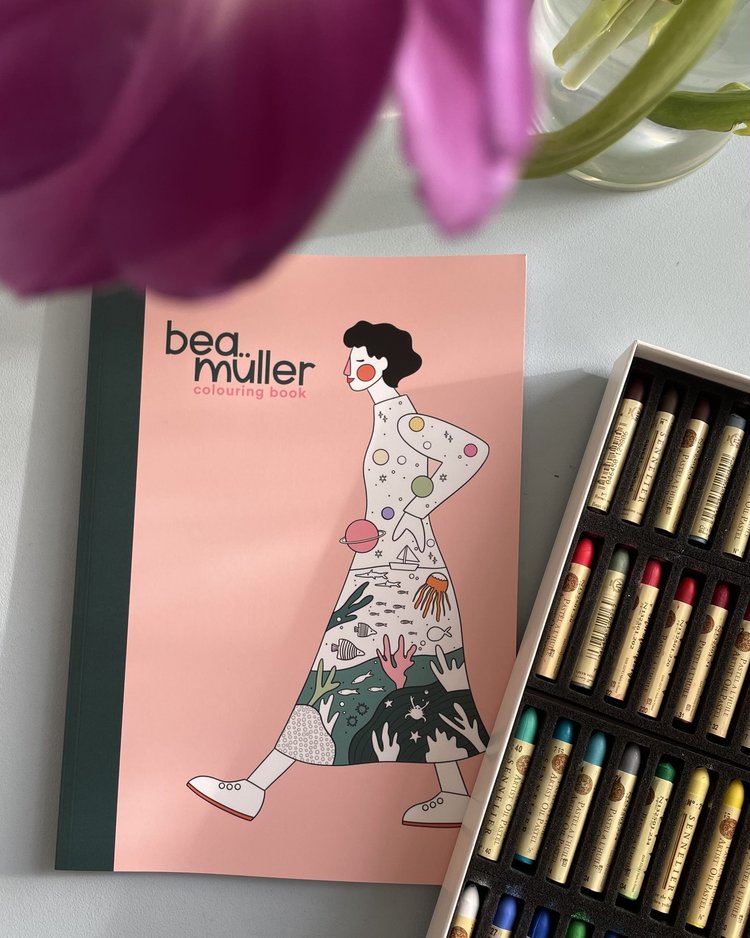 BEA MÜLLER COLOURING BOOK