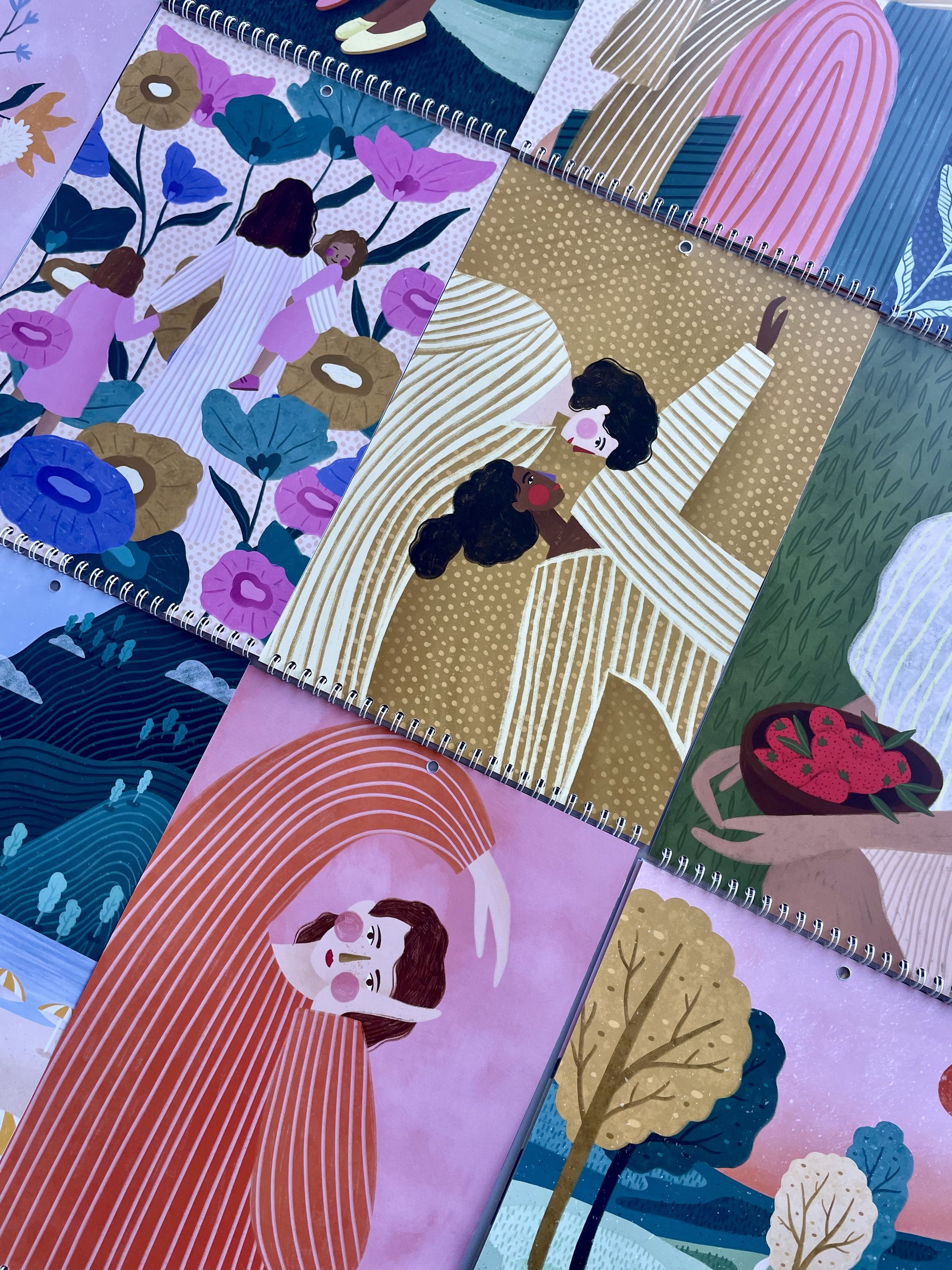 ILLUSTRATED WALL CALENDAR 2026