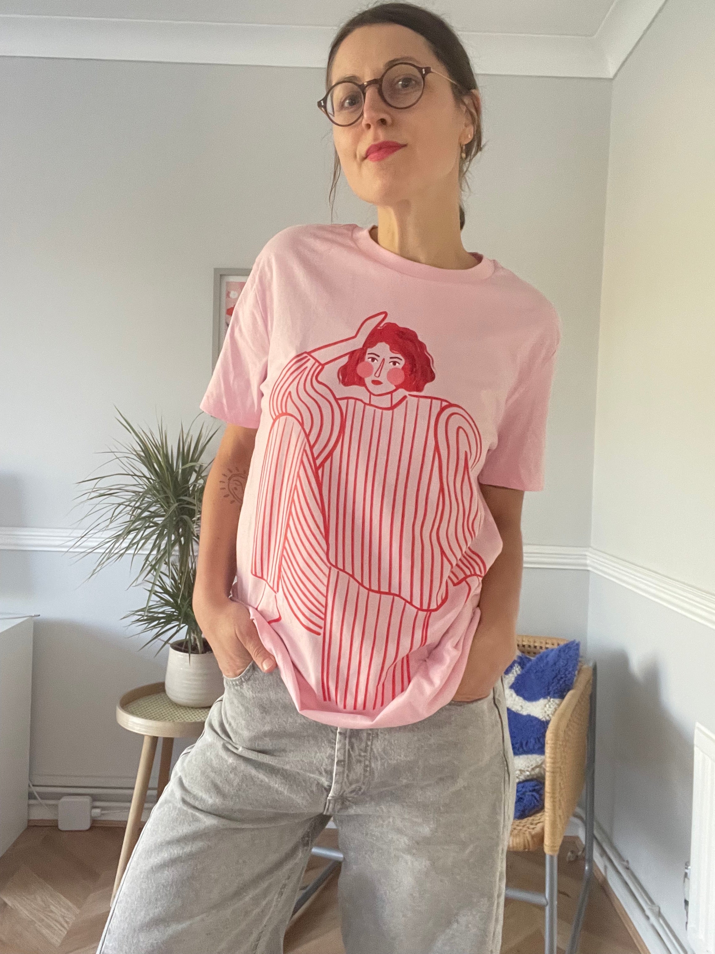 T-SHIRT THE WOMAN WITH THE STRIPED PYJAMA