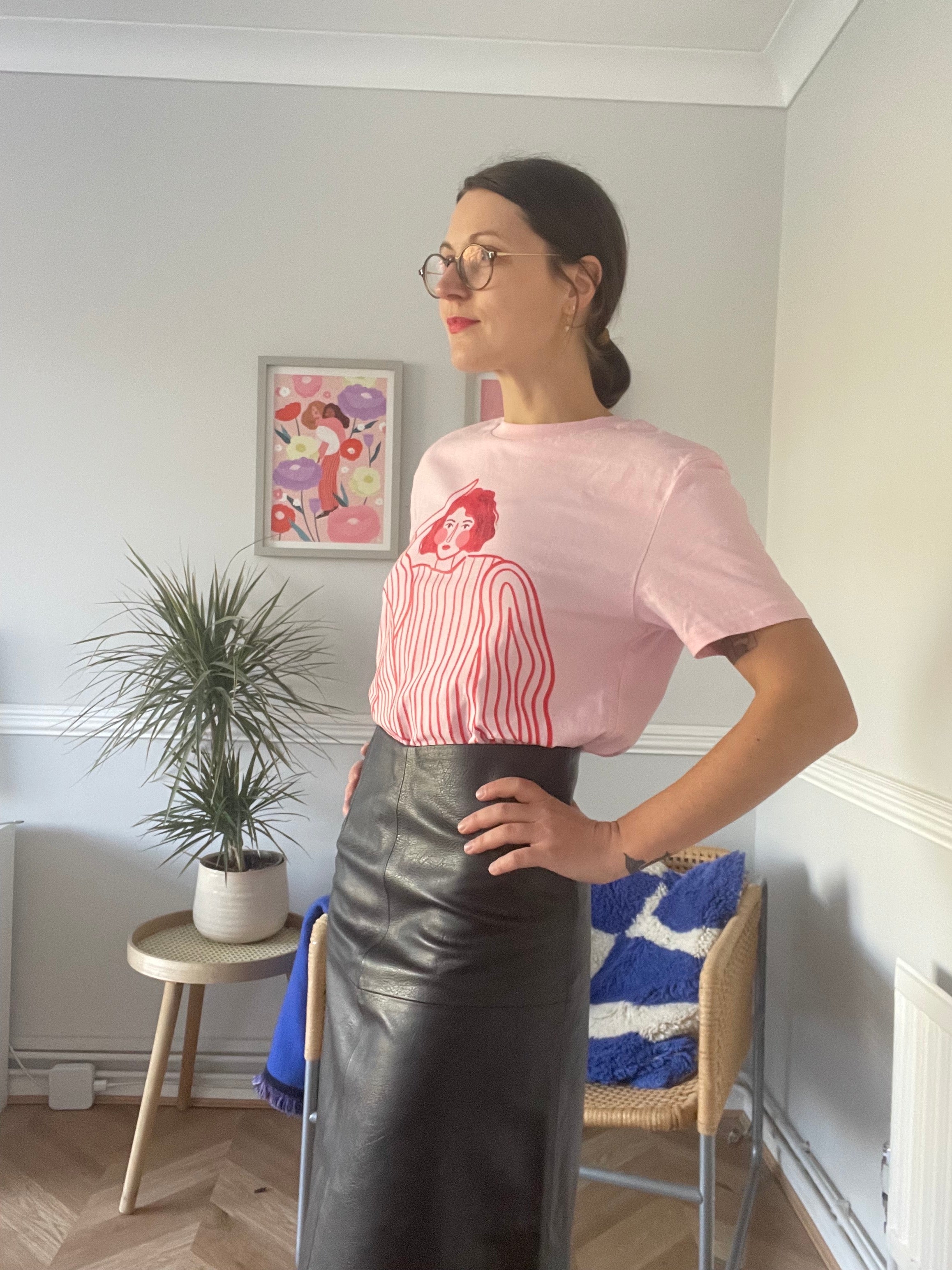 T-SHIRT THE WOMAN WITH THE STRIPED PYJAMA