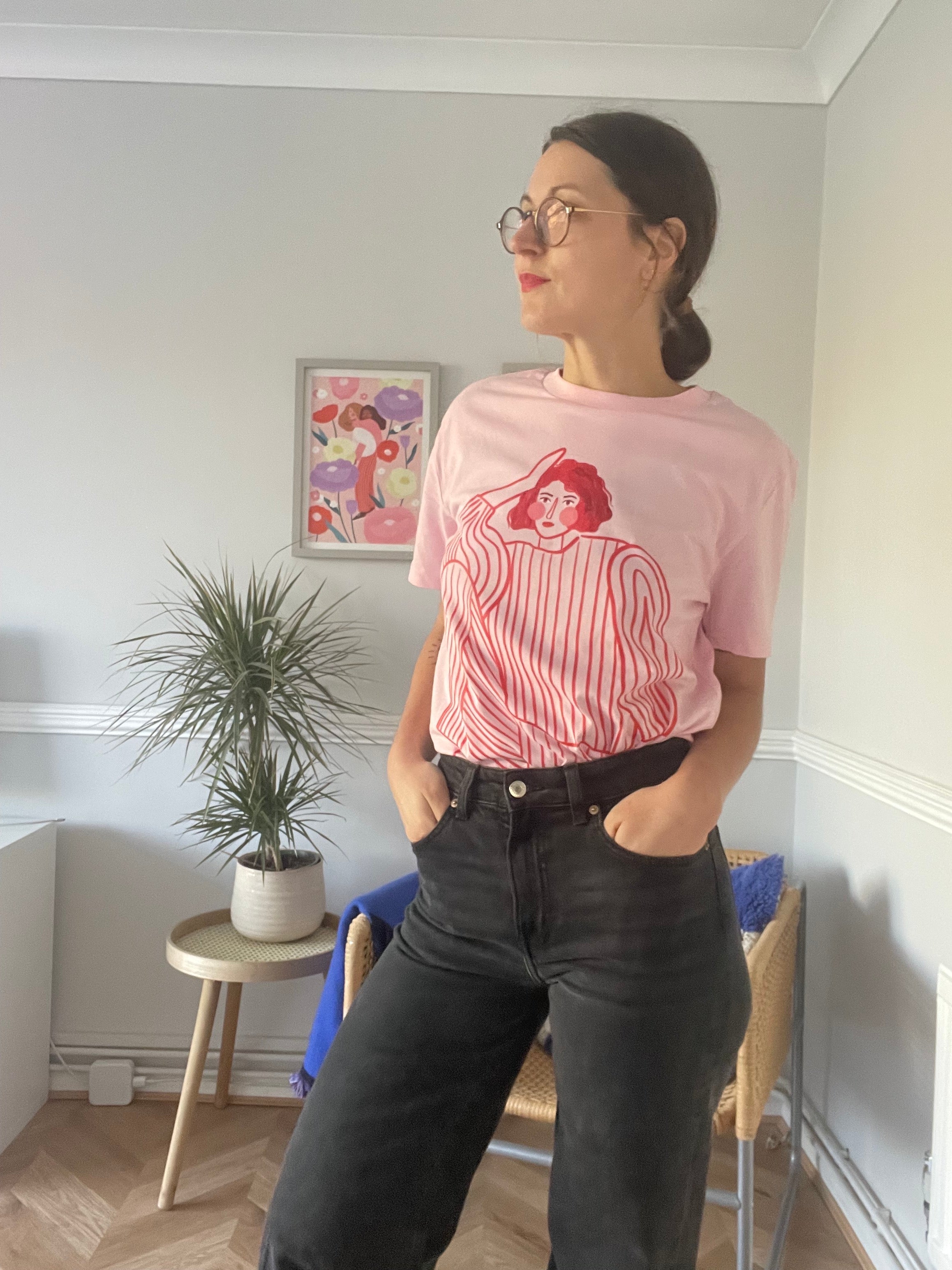 T-SHIRT THE WOMAN WITH THE STRIPED PYJAMA