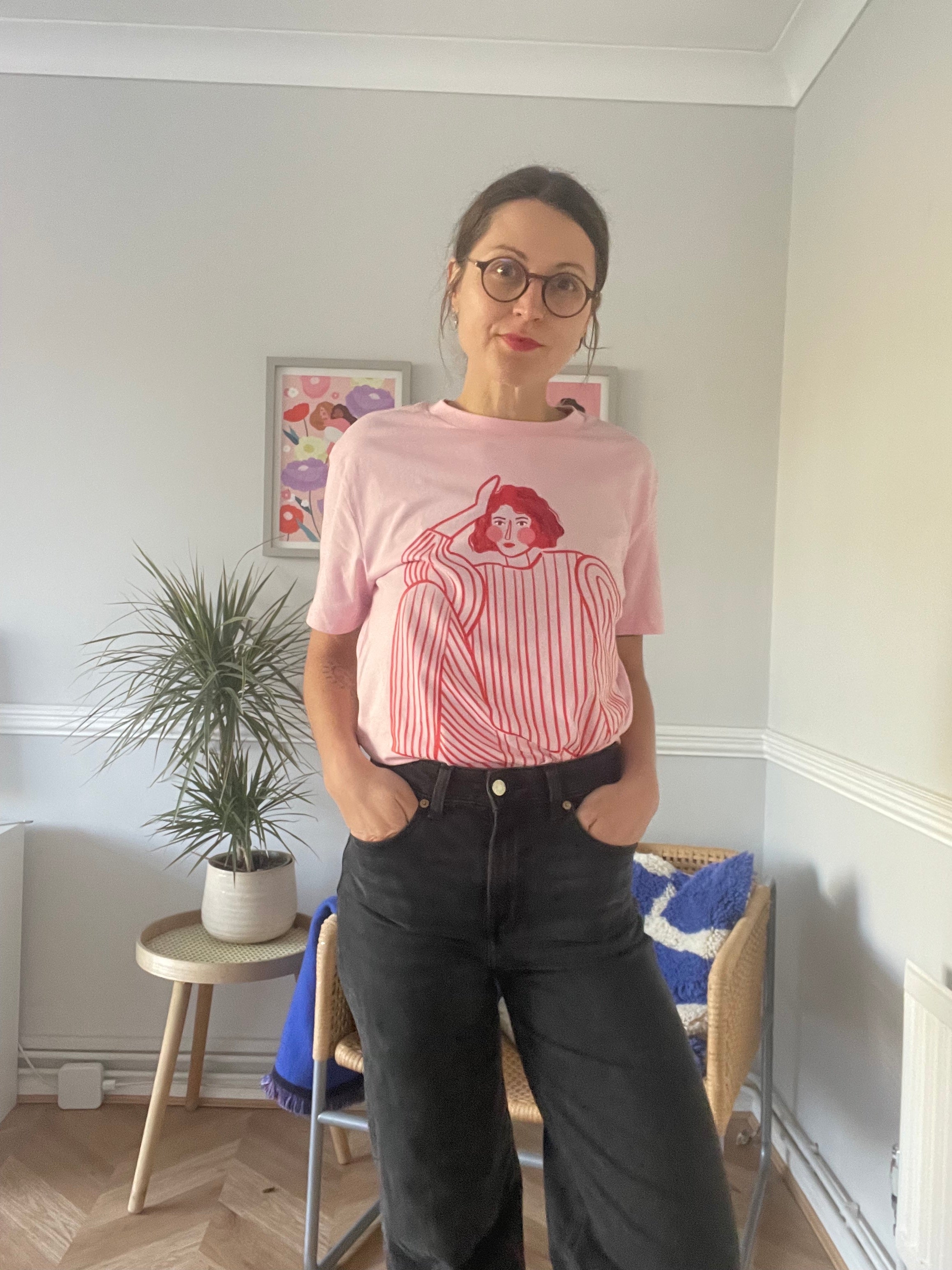 T-SHIRT THE WOMAN WITH THE STRIPED PYJAMA