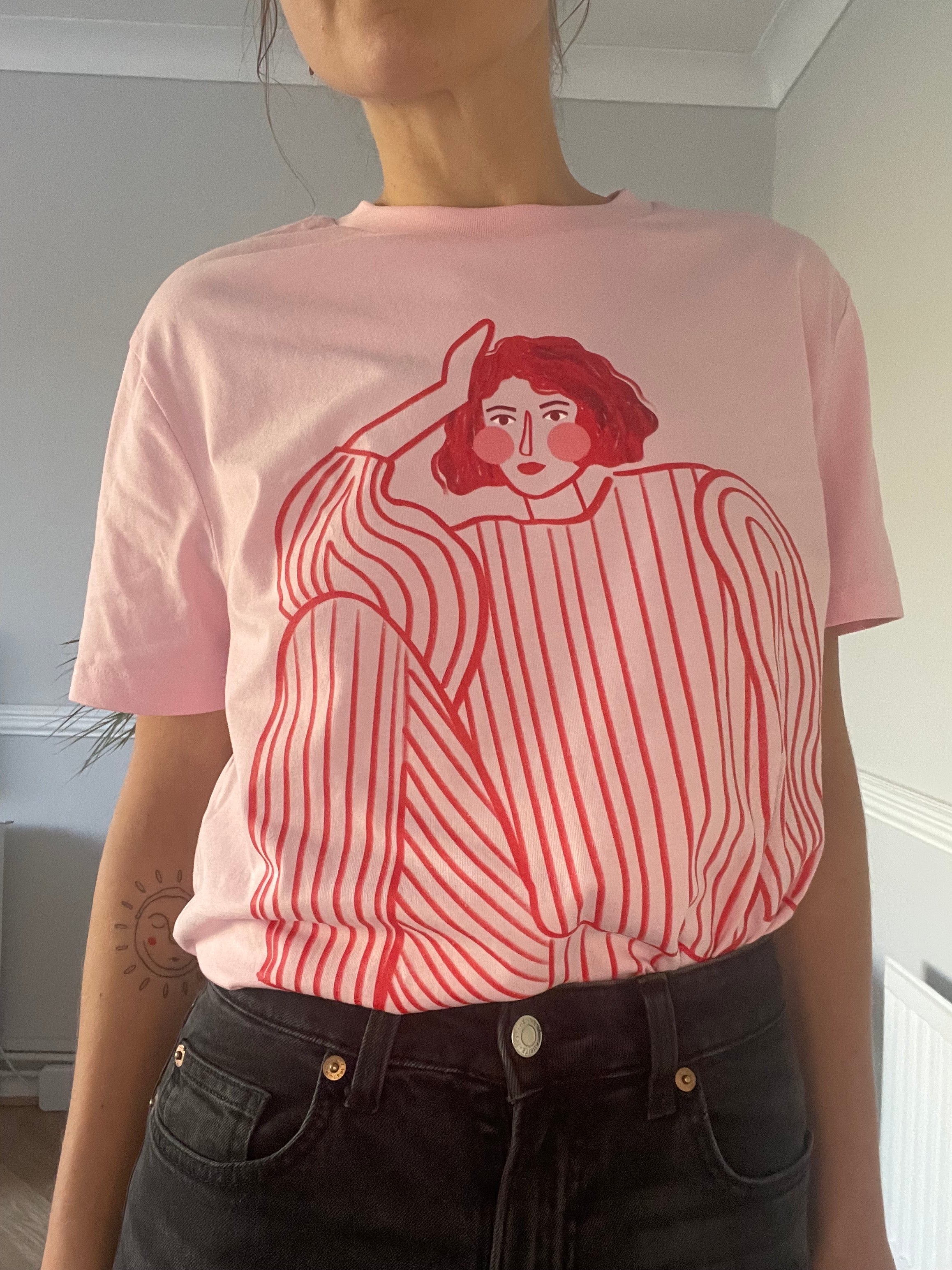 T-SHIRT THE WOMAN WITH THE STRIPED PYJAMA