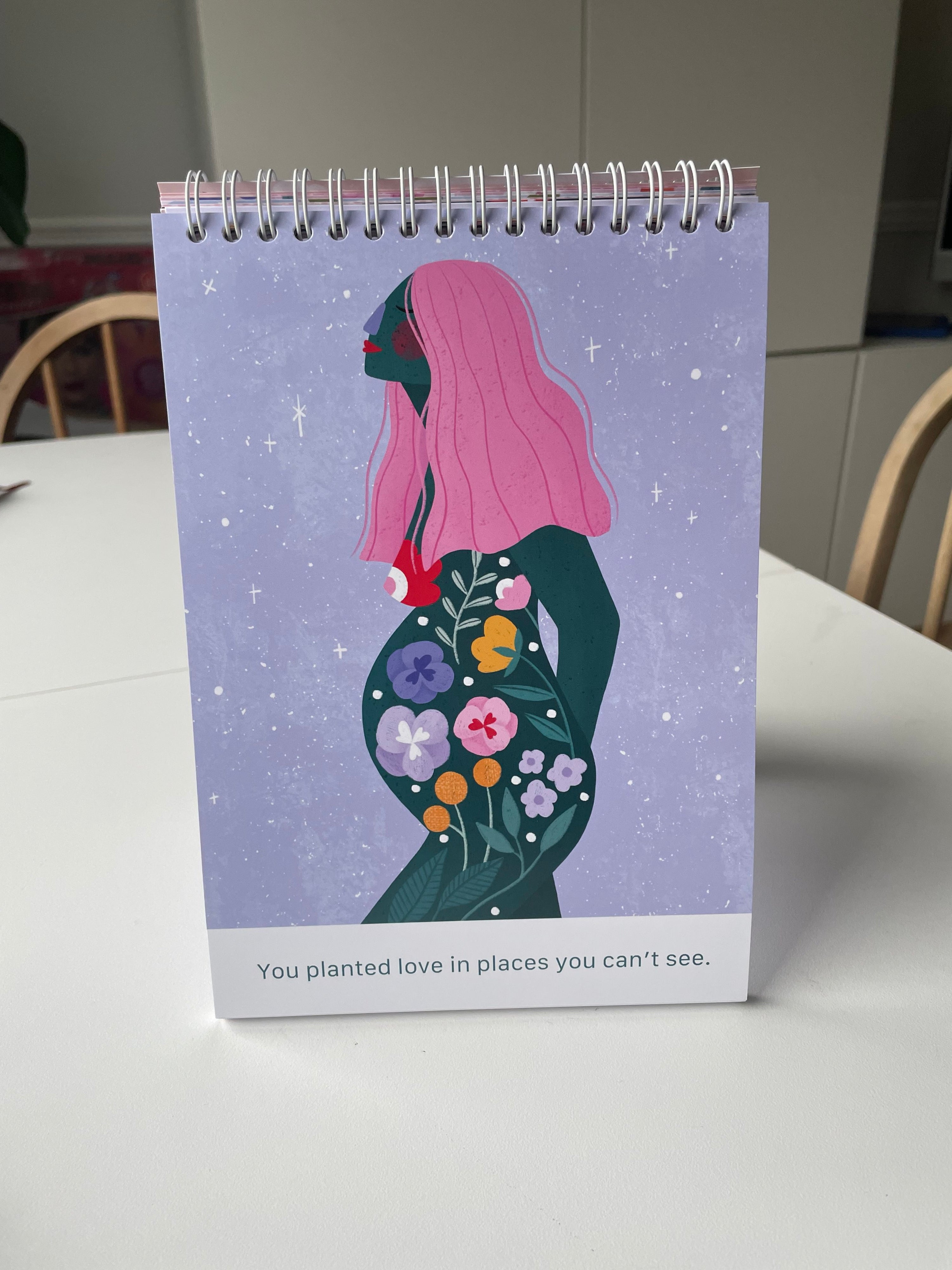 IN BLOOM. 36 MOMENTS OF MOTHERHOOD (undated desk companion)