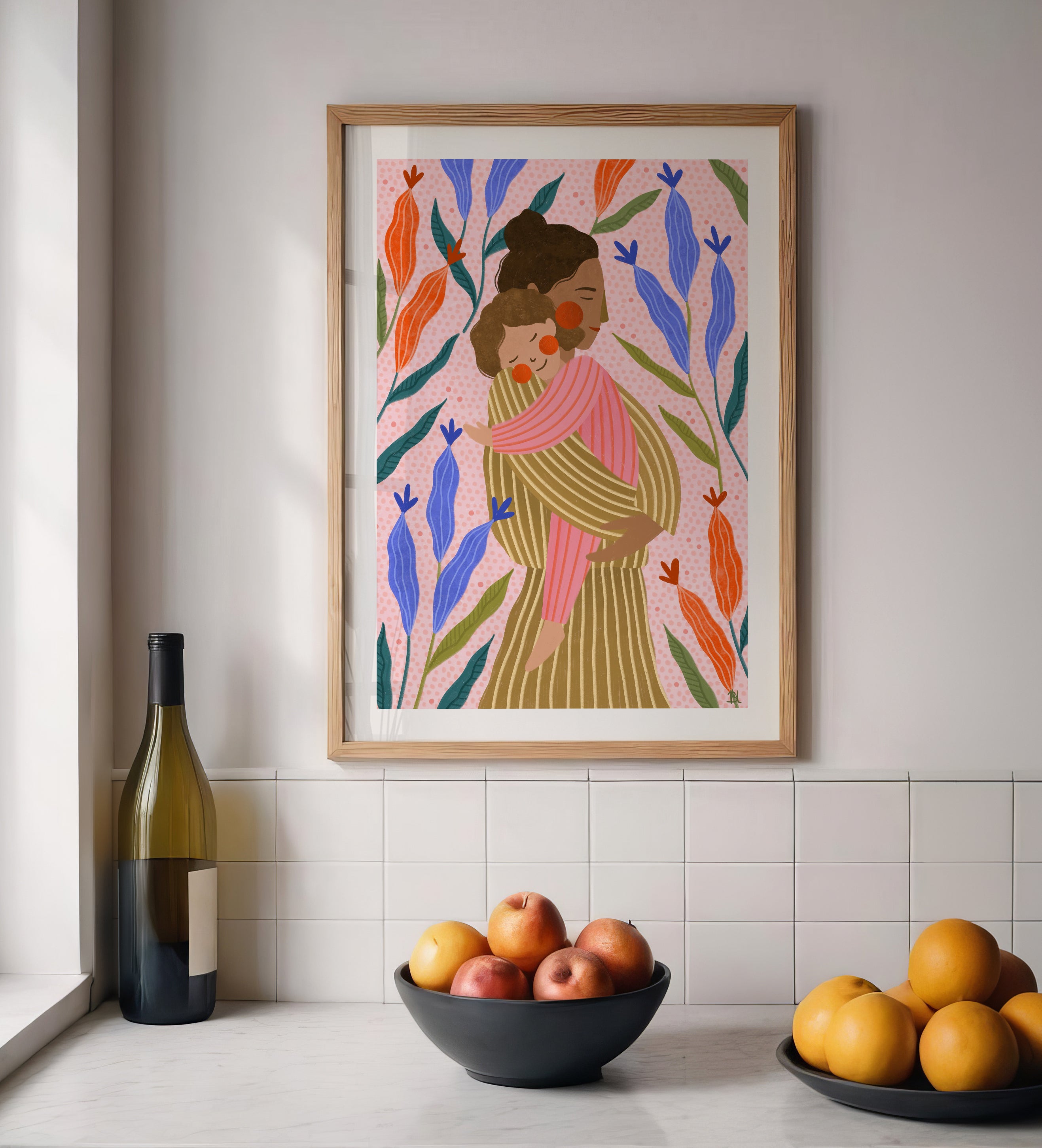 MUM AND DAUGHTER IN BLOOM