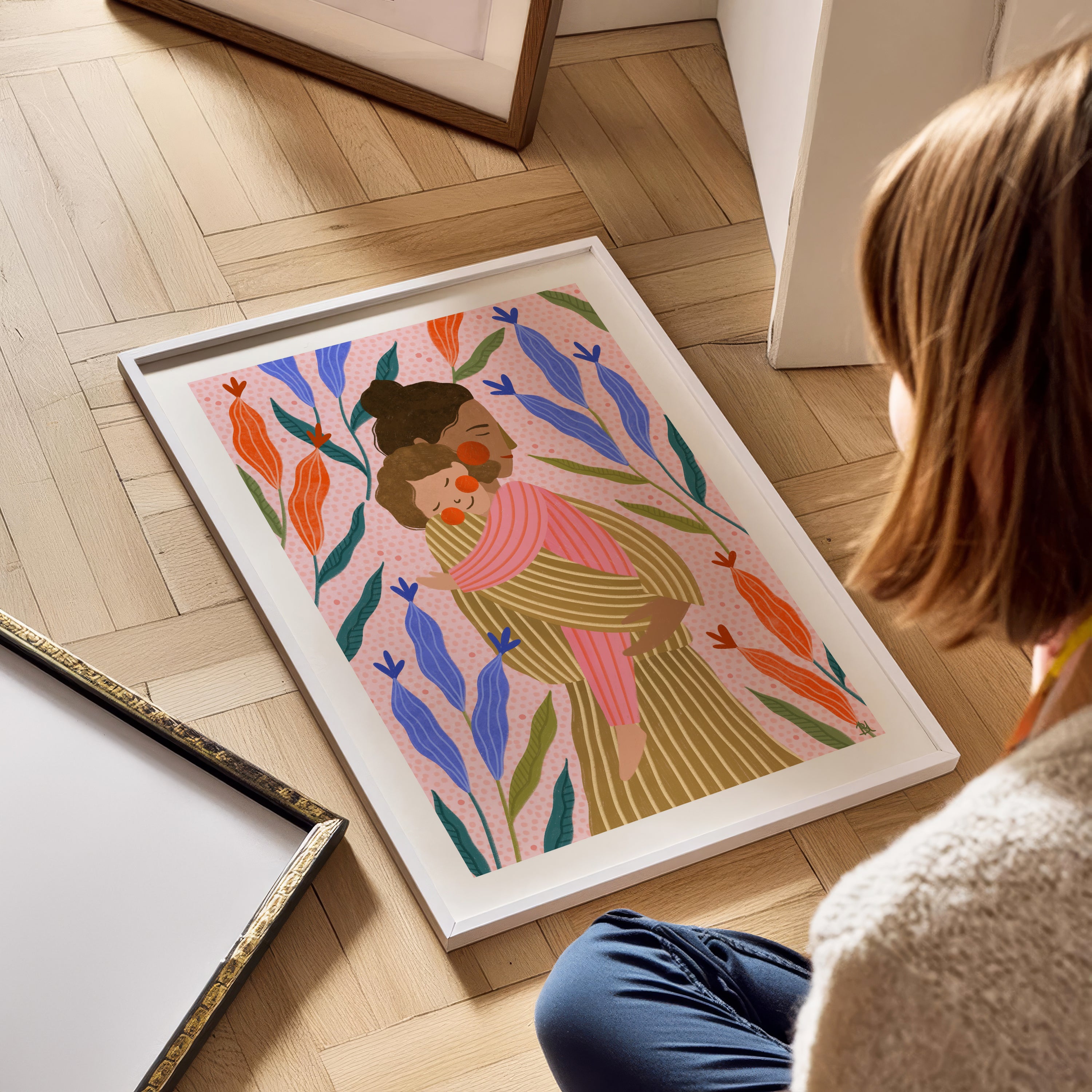 MUM AND DAUGHTER IN BLOOM