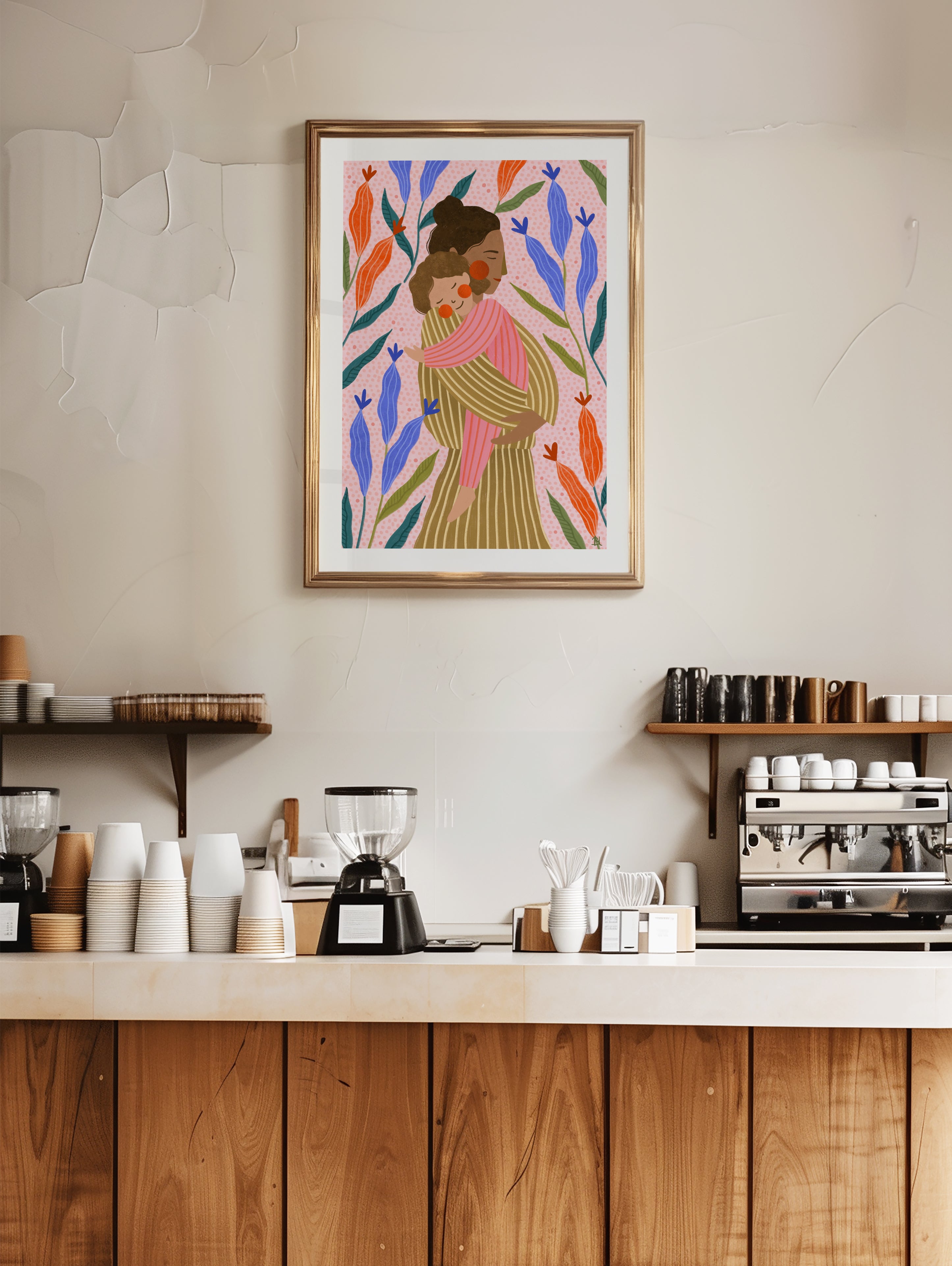 MUM AND DAUGHTER IN BLOOM