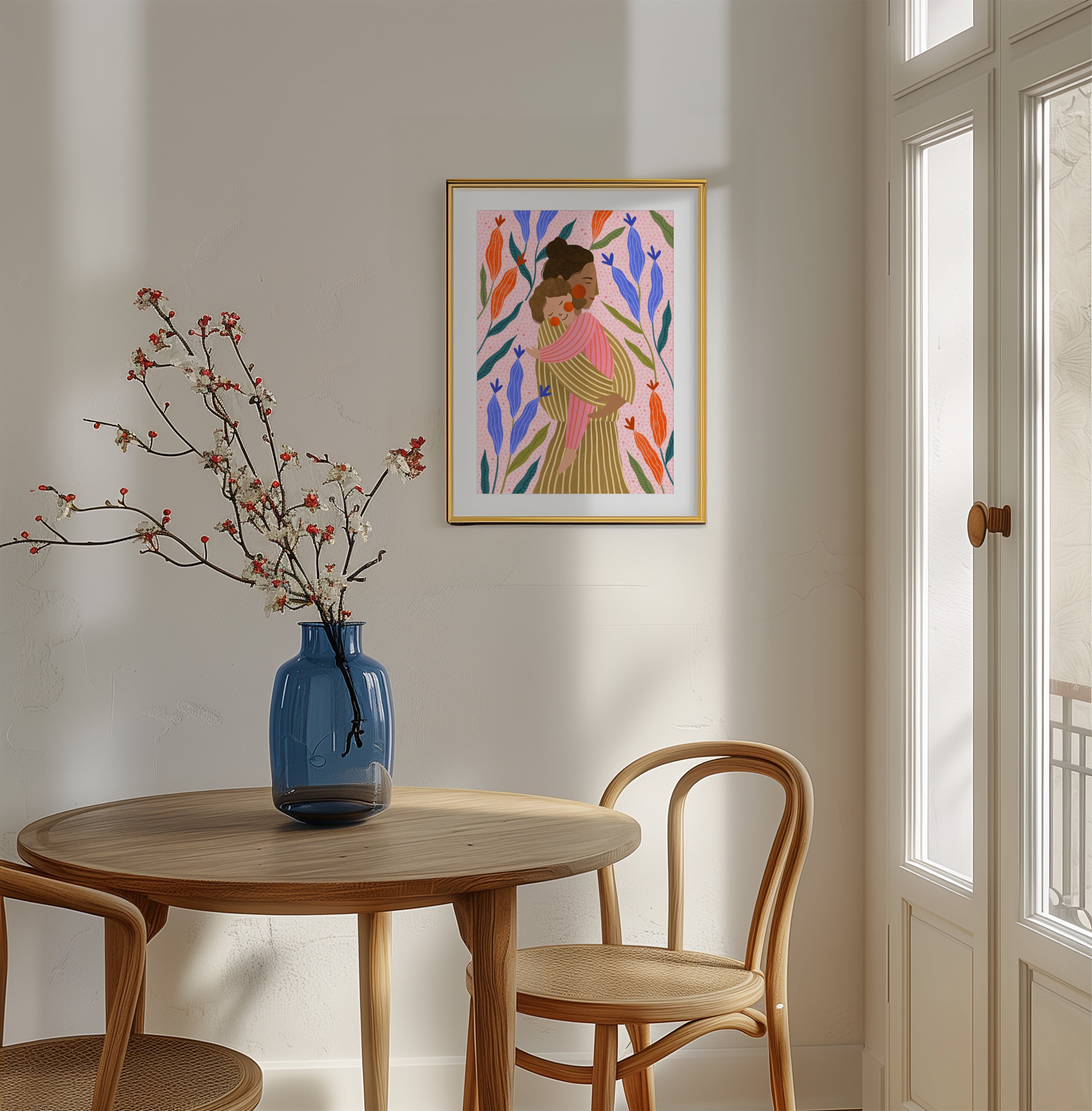 MUM AND DAUGHTER IN BLOOM