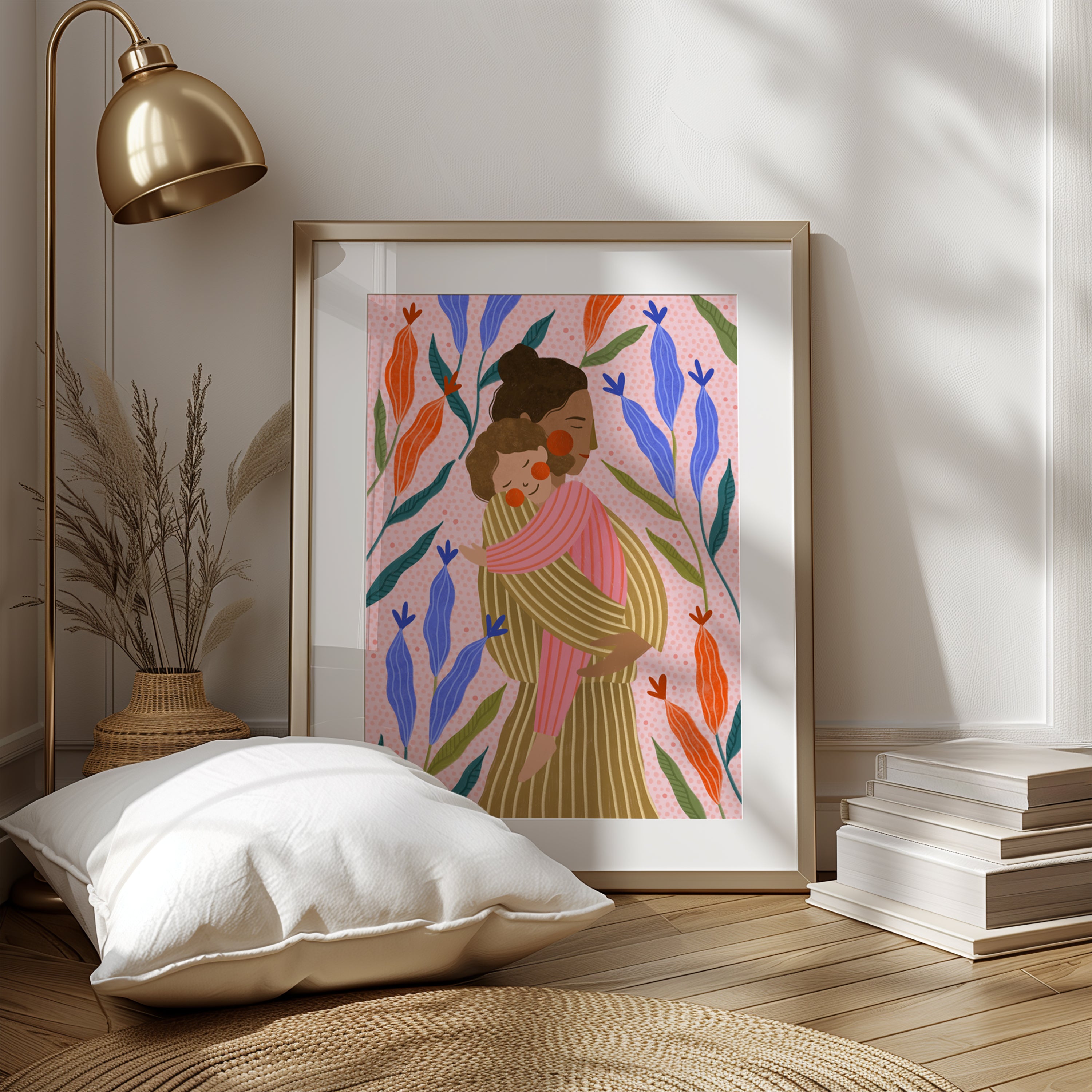 MUM AND DAUGHTER IN BLOOM