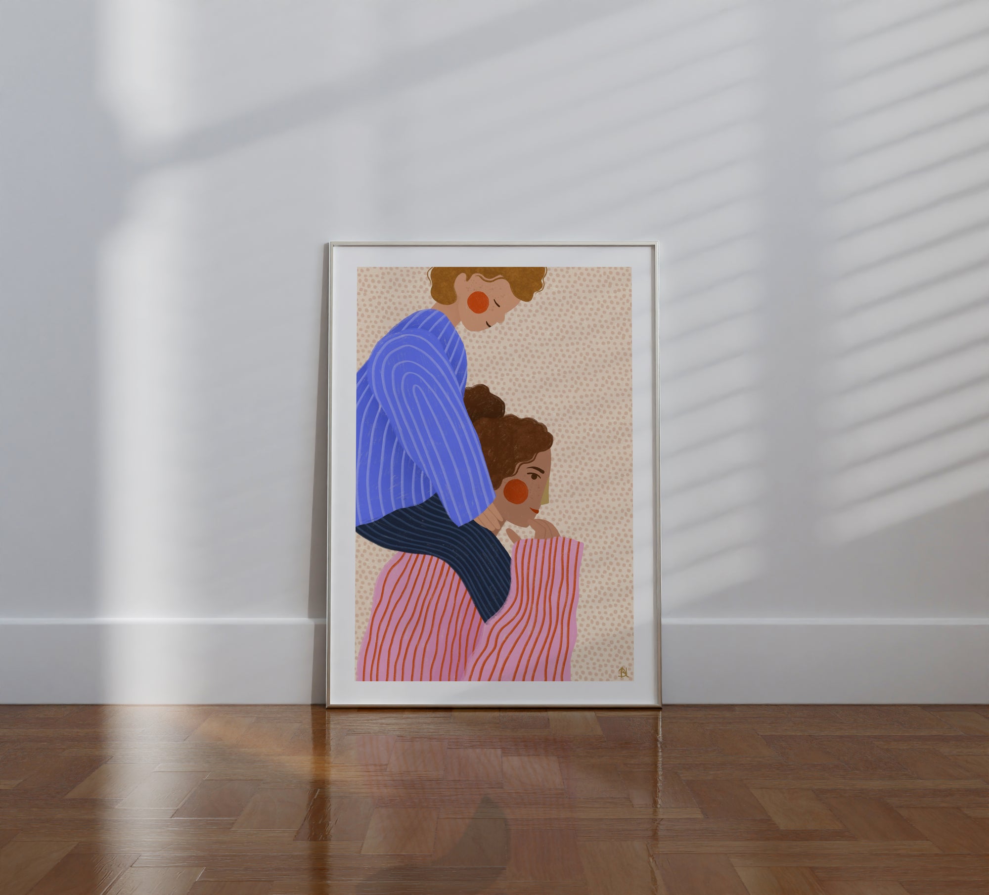 ON MUM'S BACK