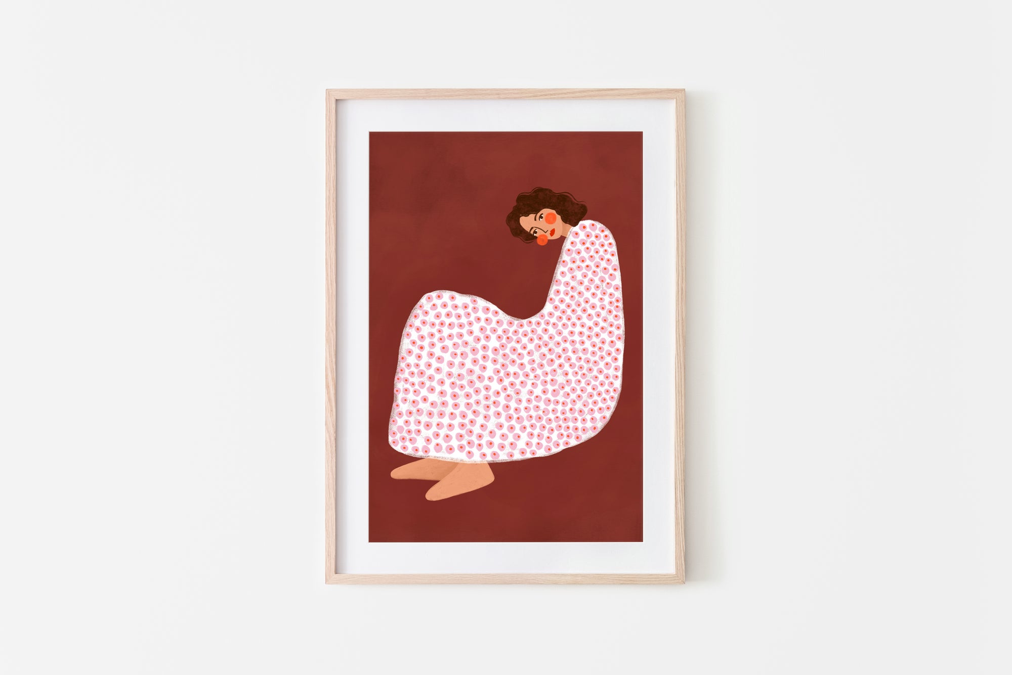 THE WOMEN WITH THE DOTTED DRESS