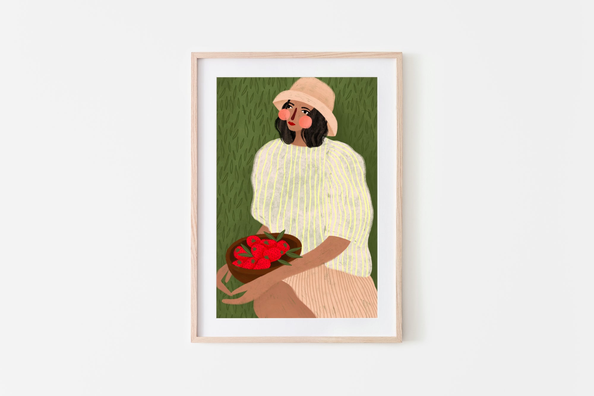 THE WOMAN WITH THE STRAWBERRIES