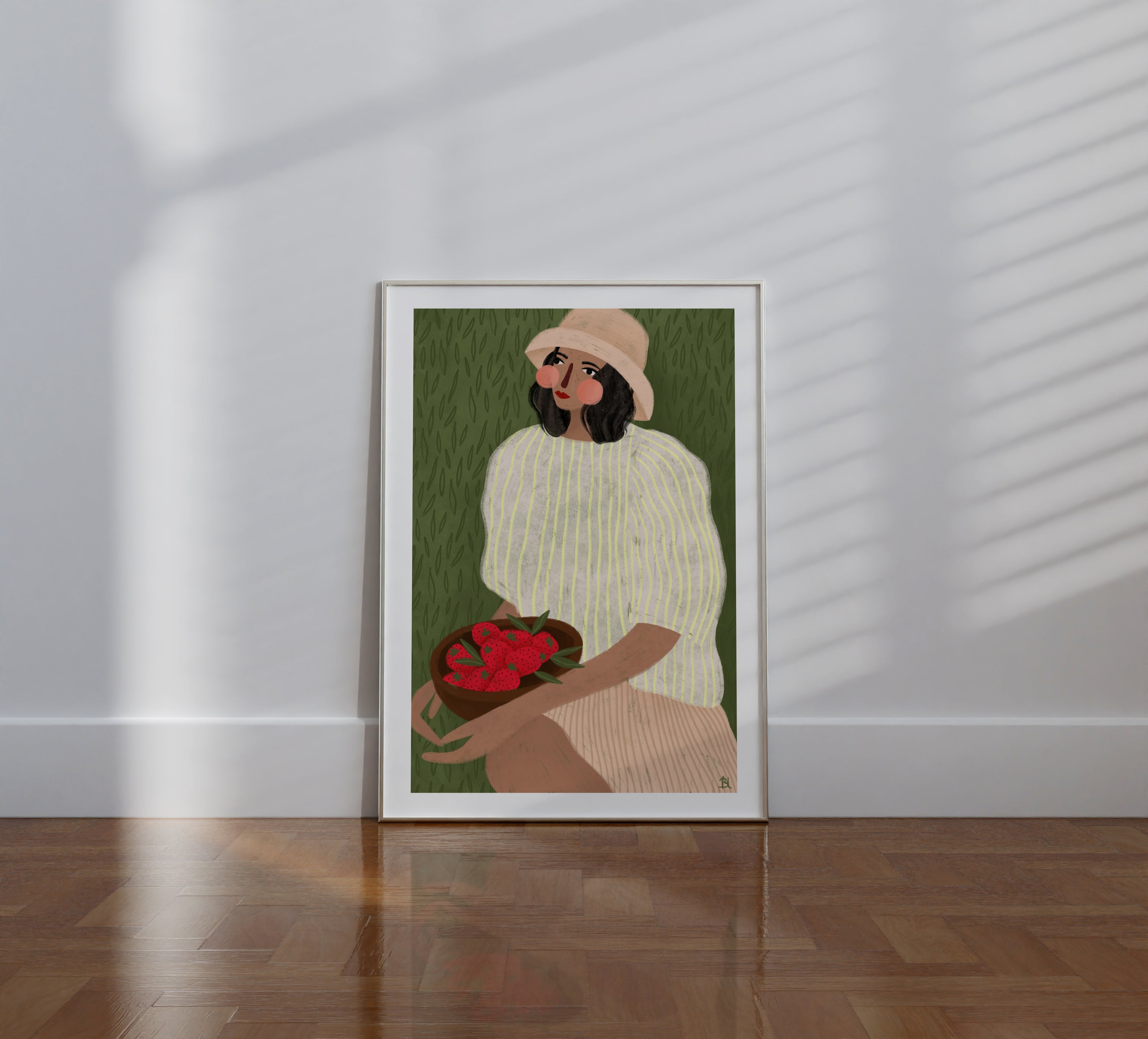 THE WOMAN WITH THE STRAWBERRIES