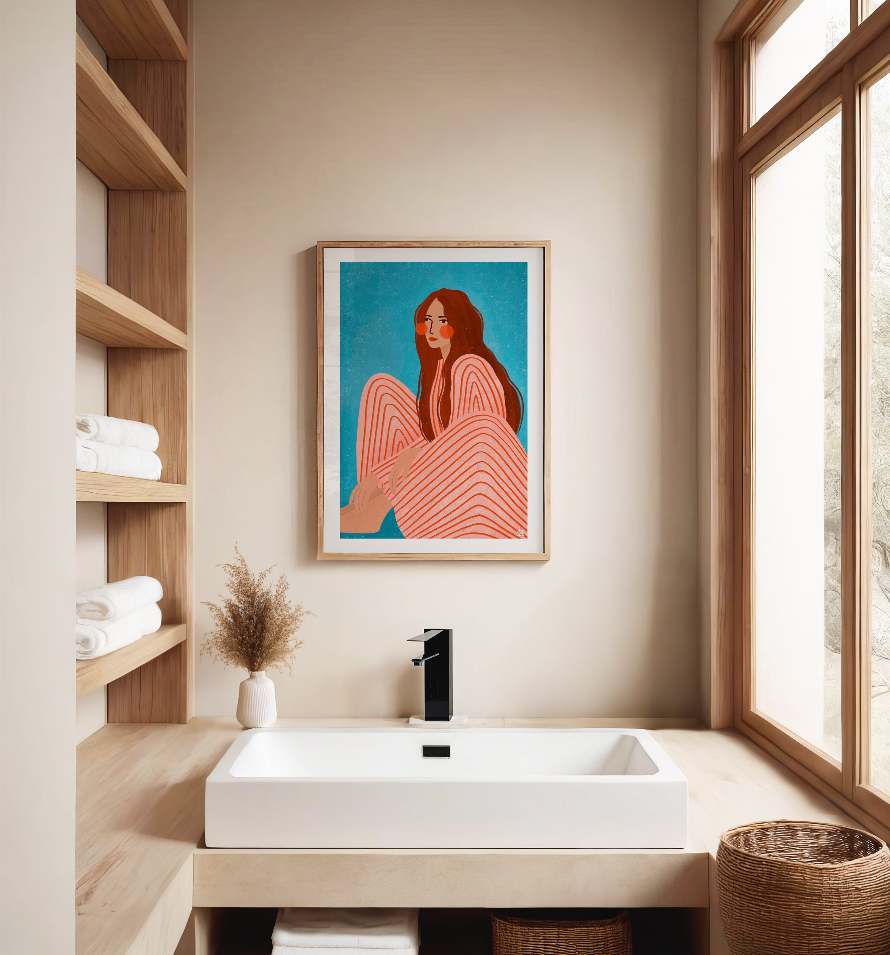 THE WOMAN WITH THE GINGER HAIR