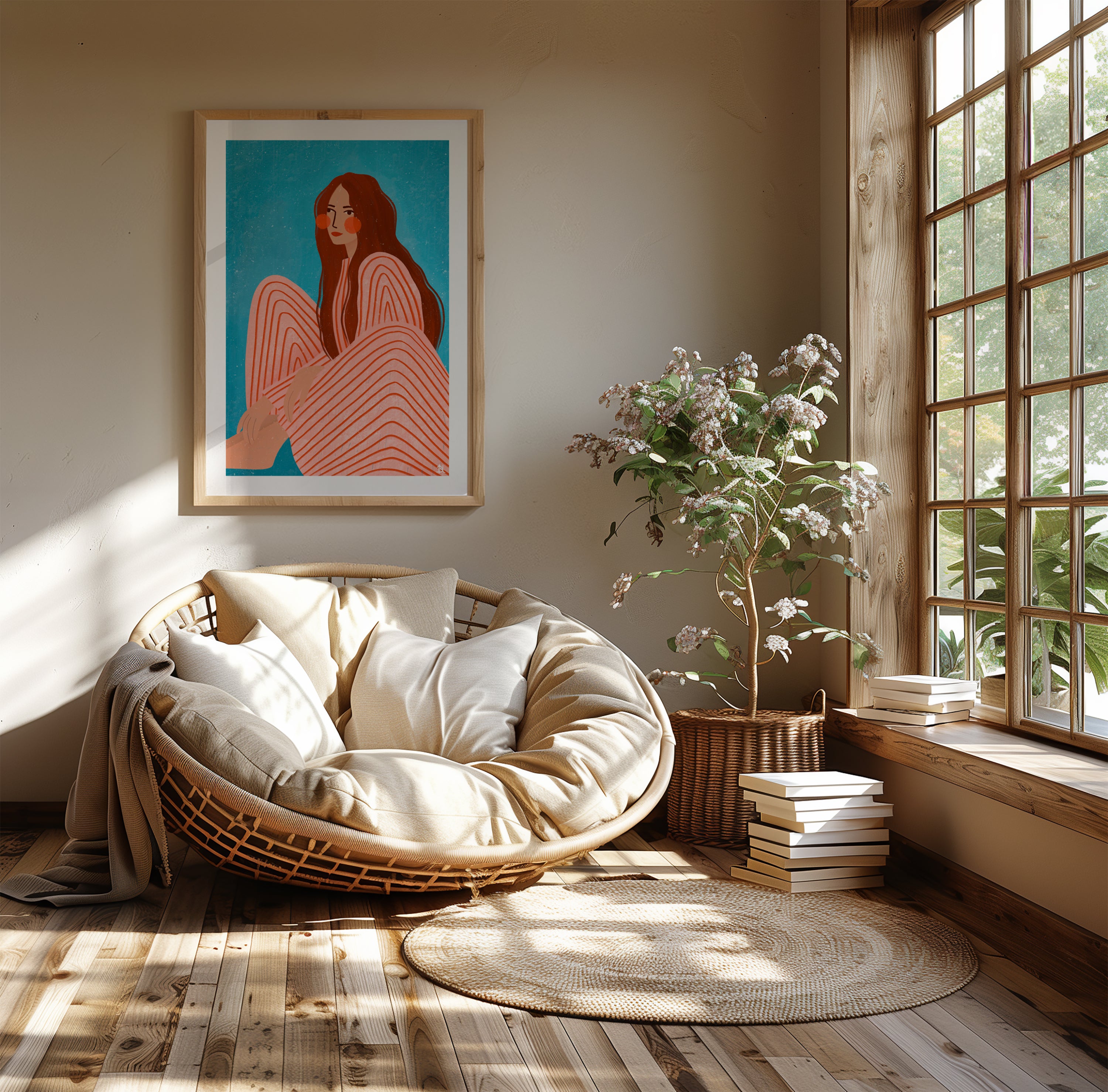 THE WOMAN WITH THE GINGER HAIR