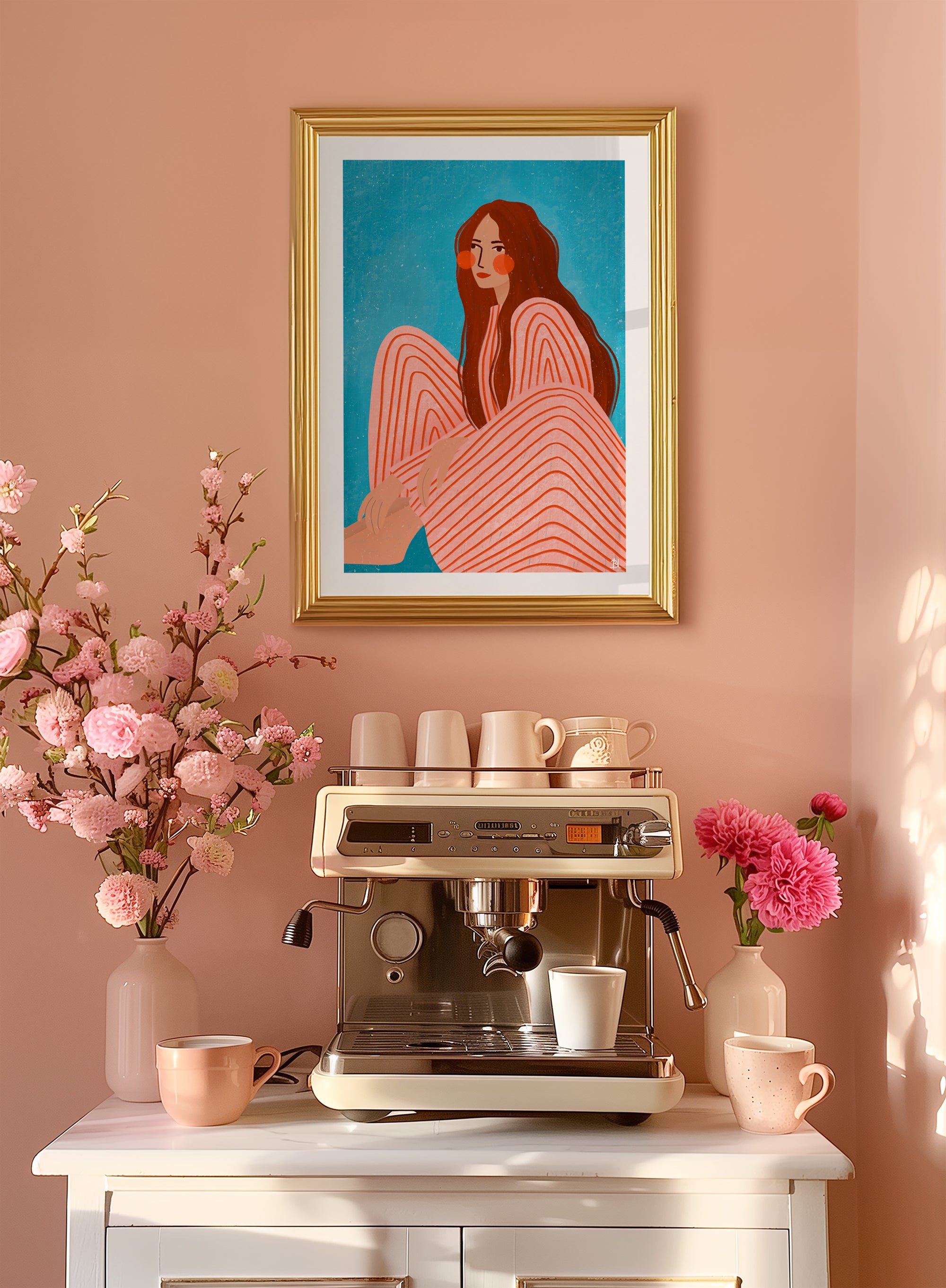 THE WOMAN WITH THE GINGER HAIR