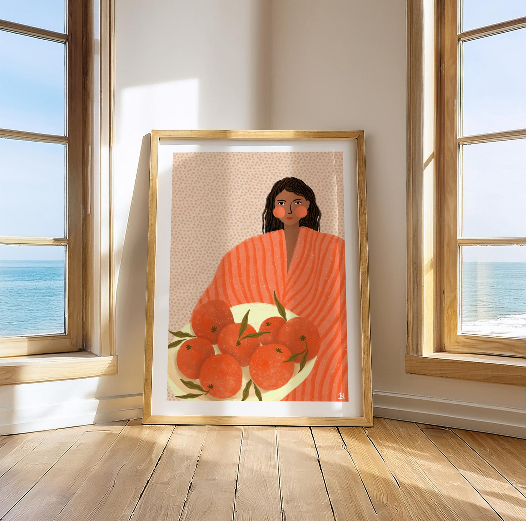 THE WOMAN WITH ORANGES II