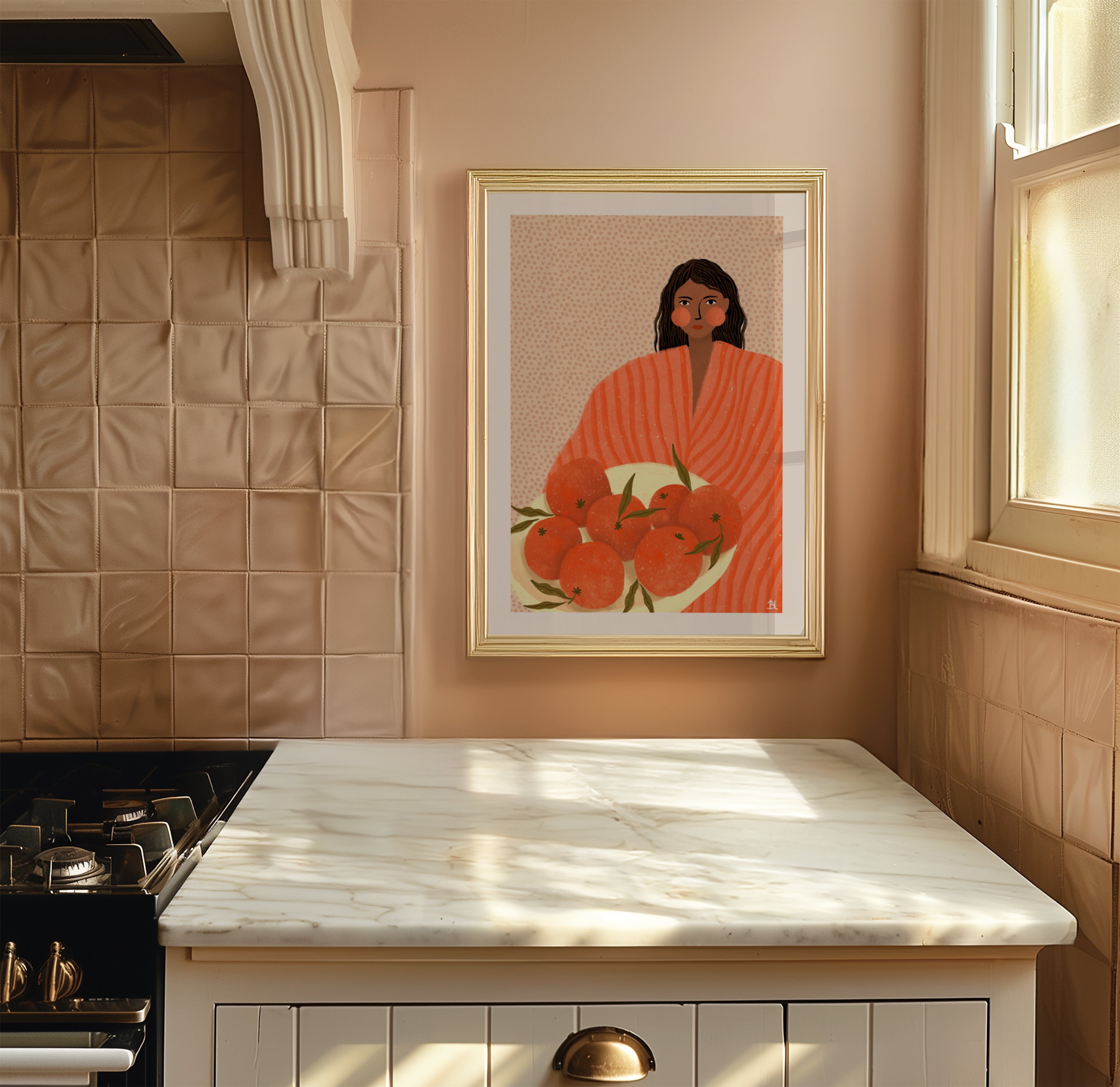 THE WOMAN WITH ORANGES II