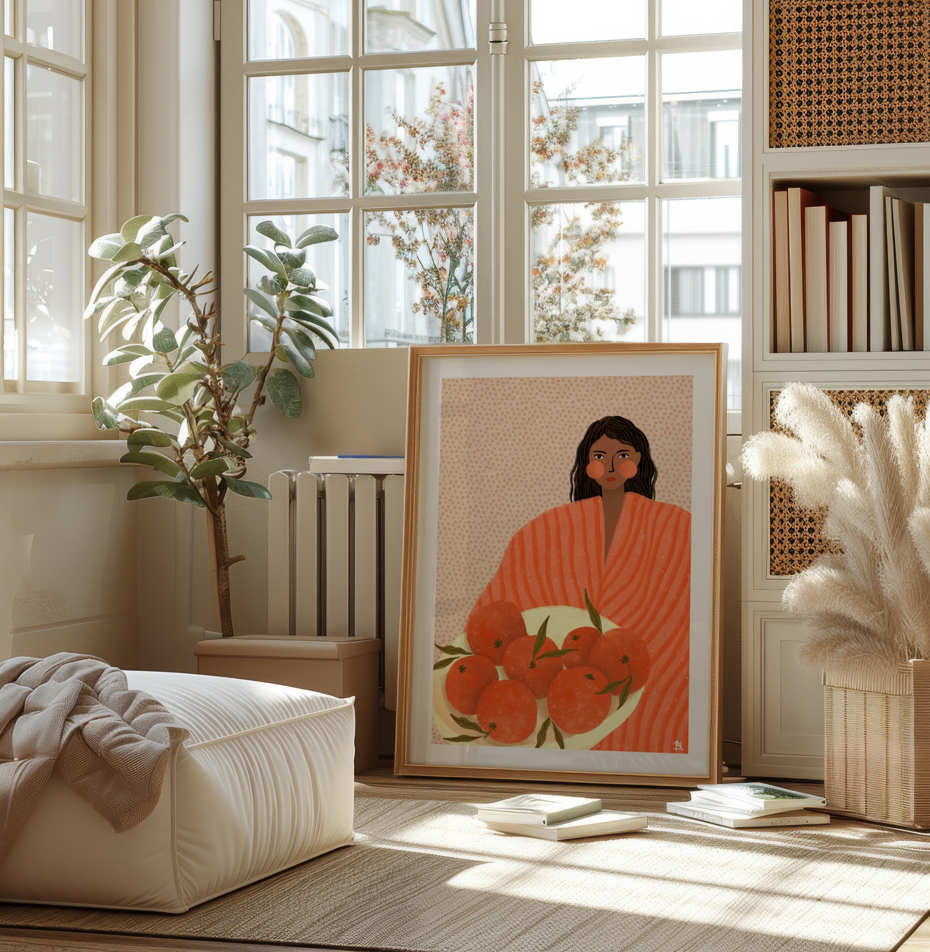 THE WOMAN WITH ORANGES II