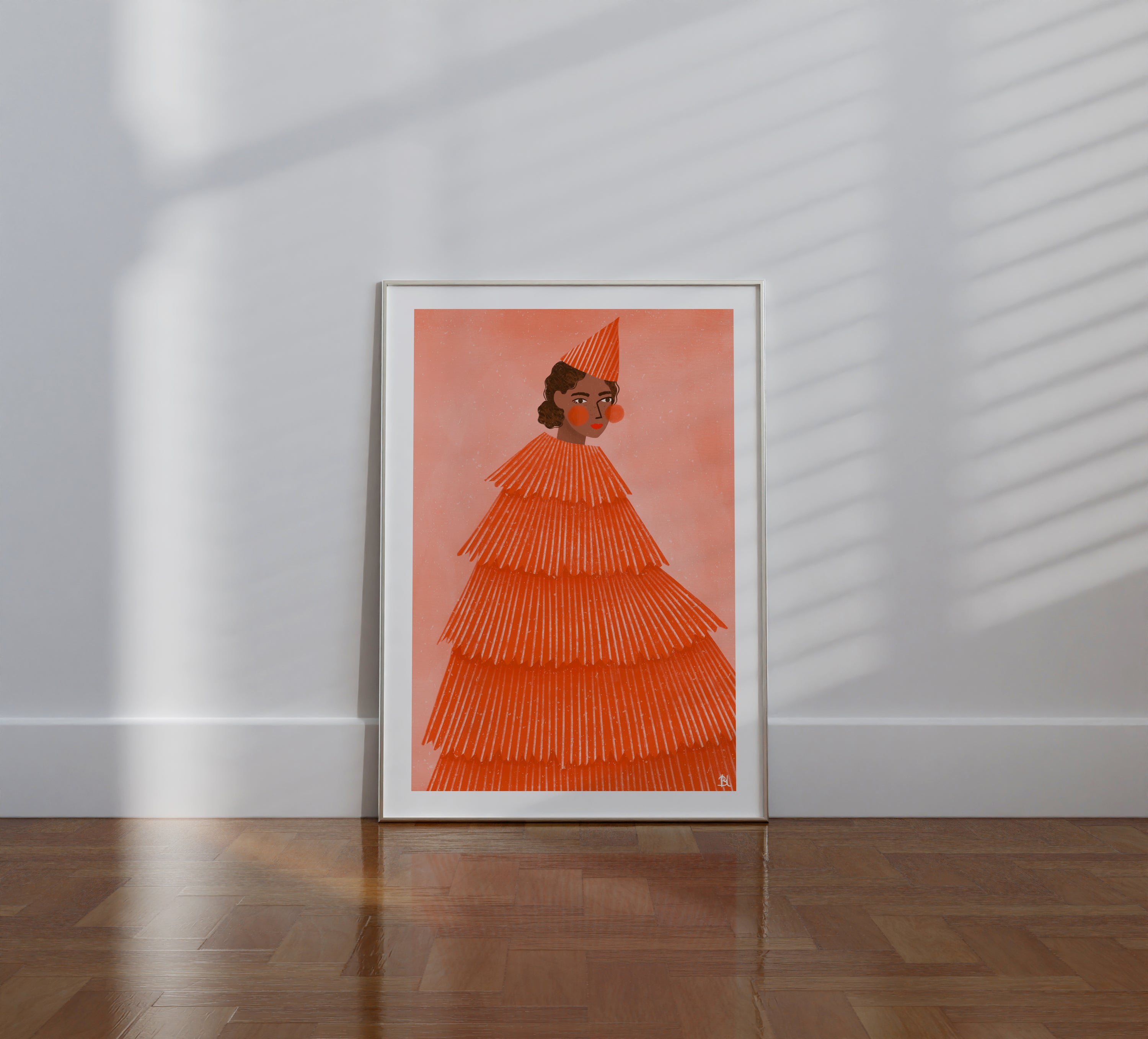 THE WOMAN WITH THE PARTY DRESS