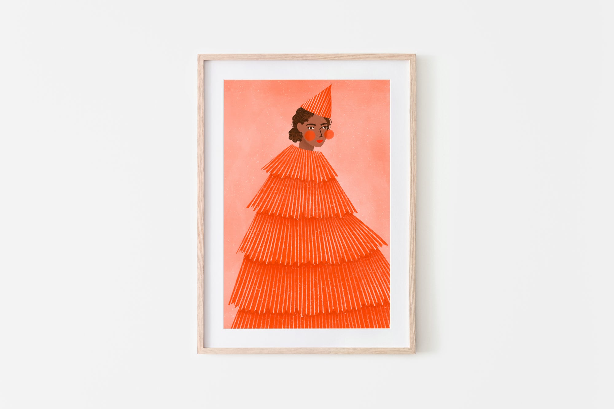 THE WOMAN WITH THE PARTY DRESS