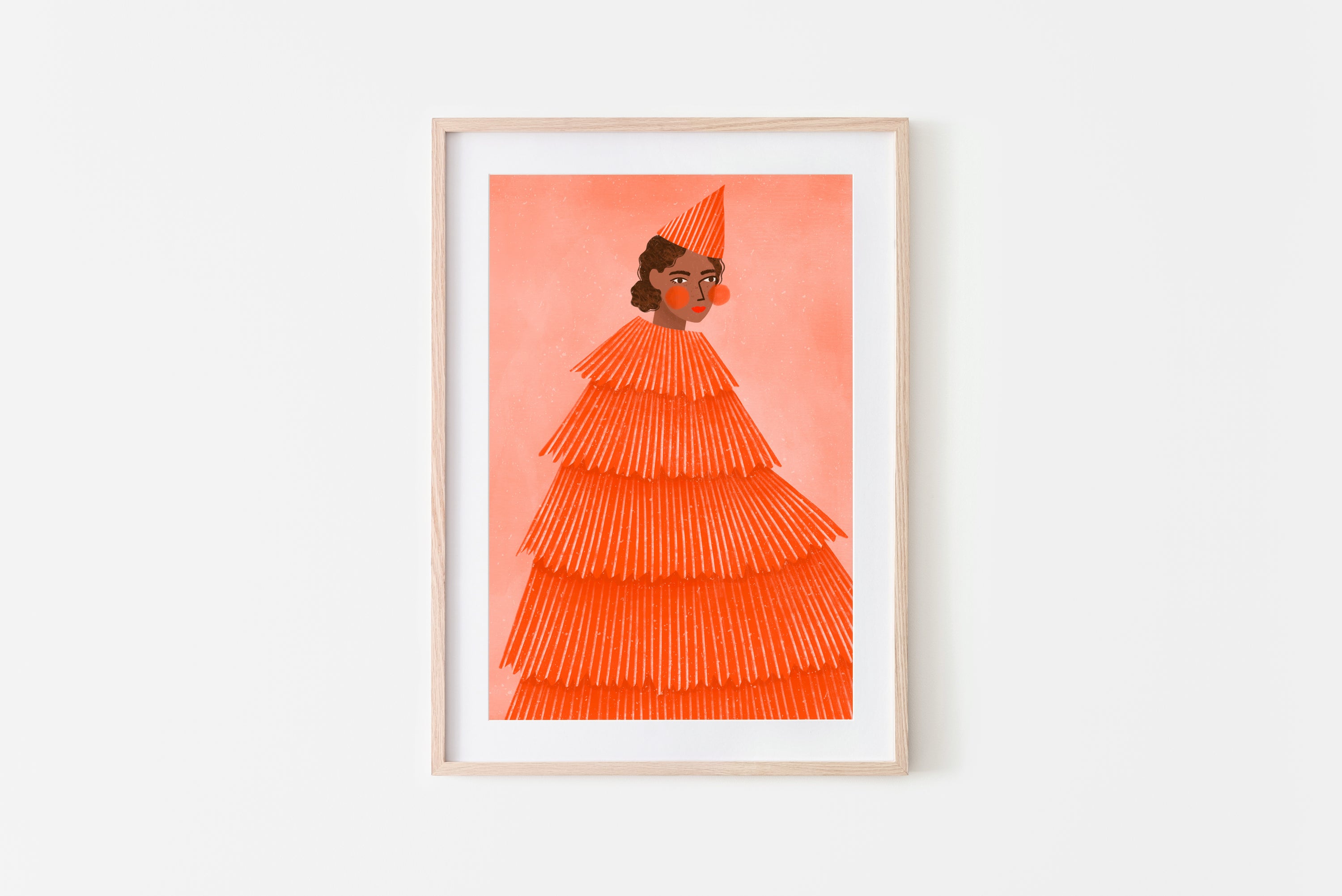 THE WOMAN WITH THE PARTY DRESS