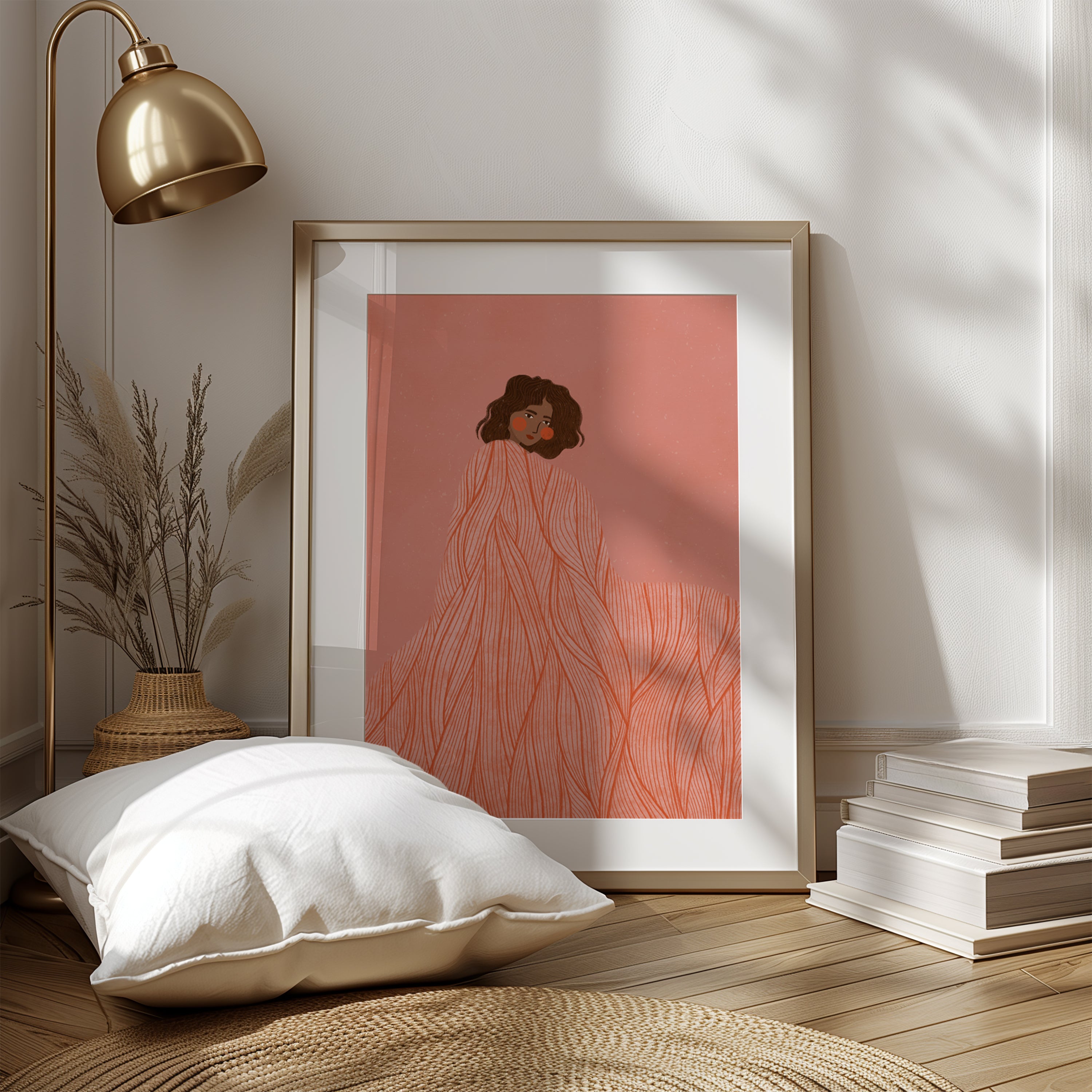 THE WOMAN WITH THE SWIRLS II