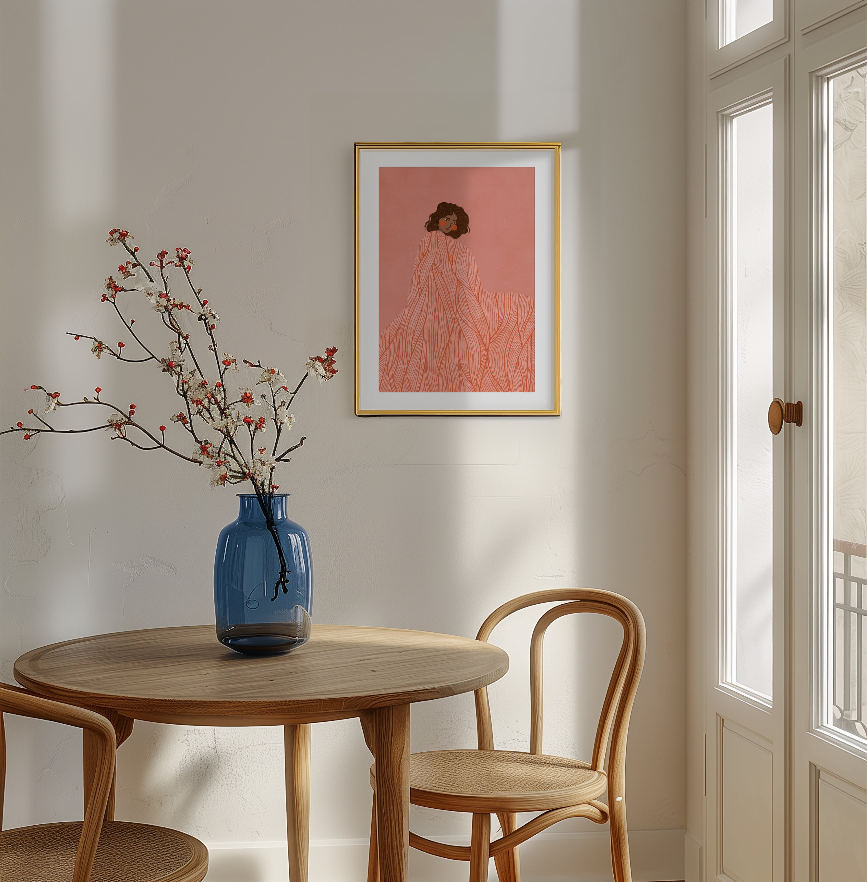 THE WOMAN WITH THE SWIRLS II