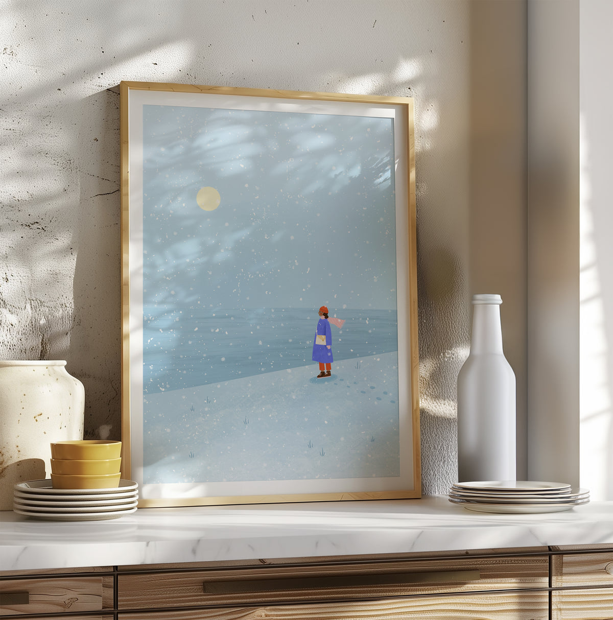 WINTER BY THE SEA