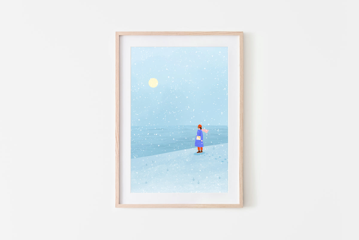 WINTER BY THE SEA